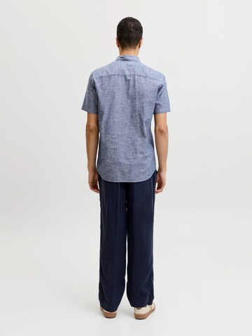 JACK & JONES Regular Fit Hemd 'JPRBLUSUMMER' in Blau
