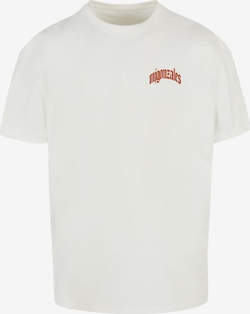 MJ Gonzales Shirt 'Heart' in White: front