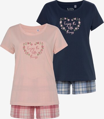 VIVANCE Short Pajama Set 'Dreams' in Mixed colors: front