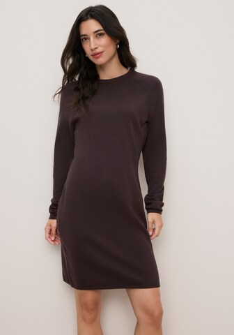 Tamaris Dress in Brown: front