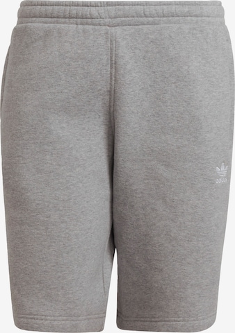 ADIDAS ORIGINALS Pants 'Adicolor Essentials Trefoil' in Grey: front