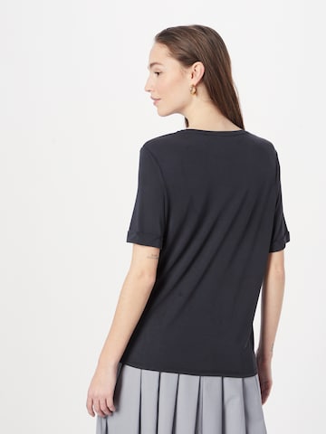 Tricou 'LILLIE' de la LA STRADA UNICA pe negru