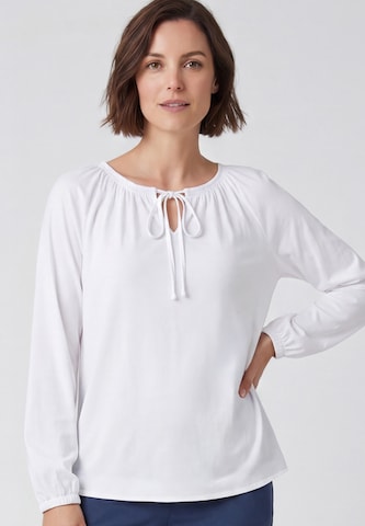 Usha - Blusa en blanco