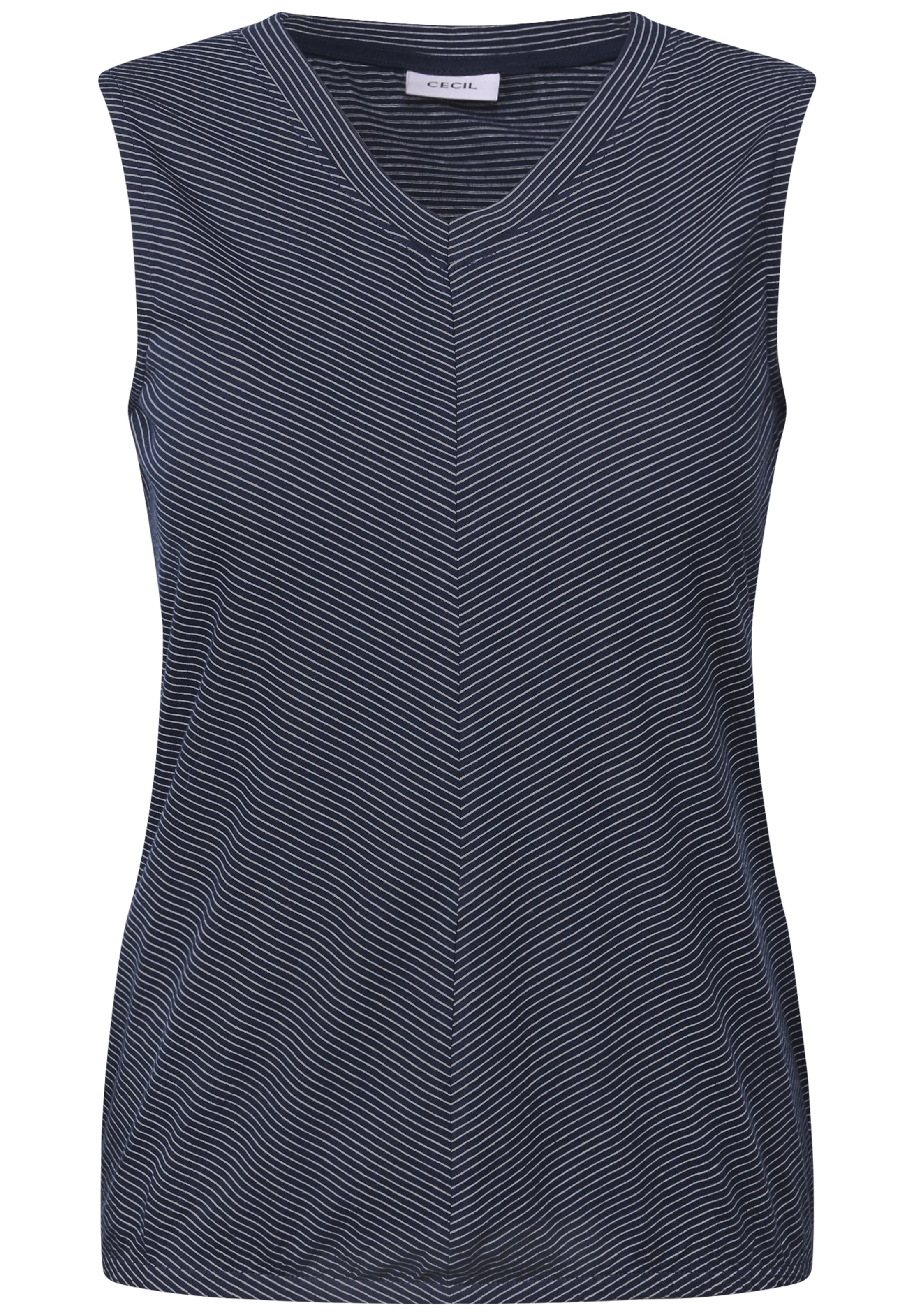 CECIL Top in Blue: front