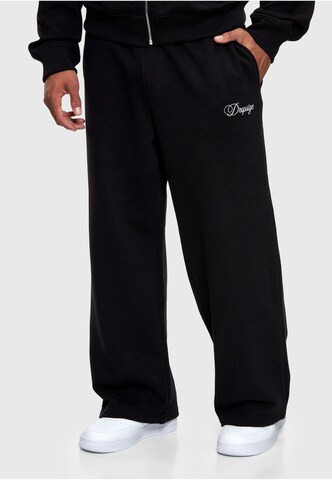 regular Pantaloni di Dropsize in nero