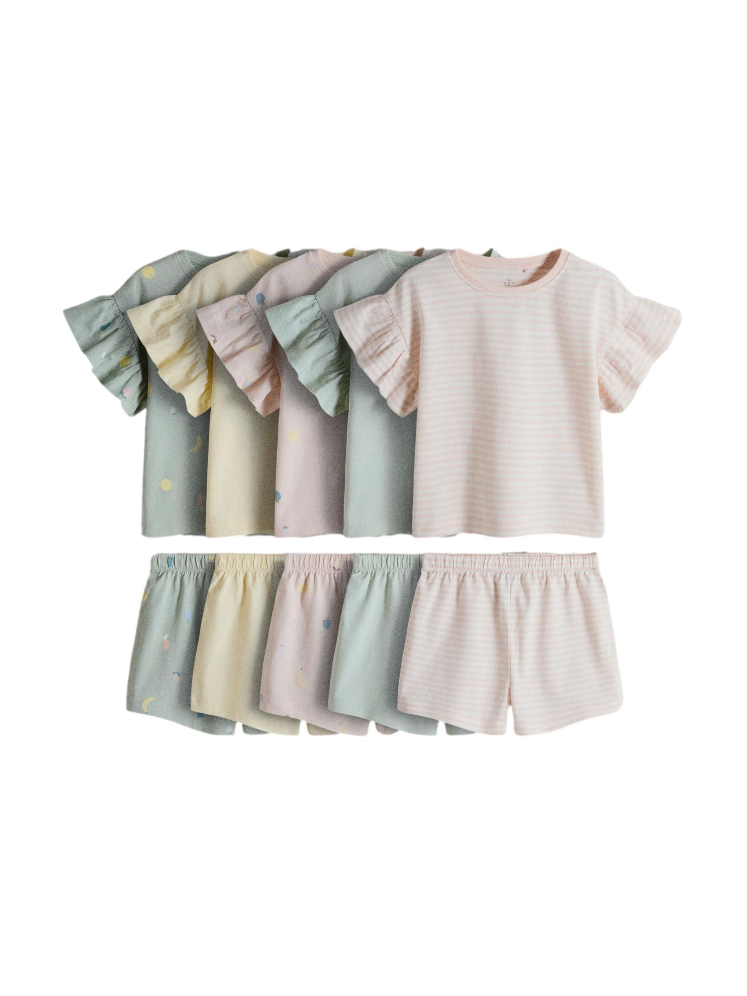 Pyjama The Set en beige : devant