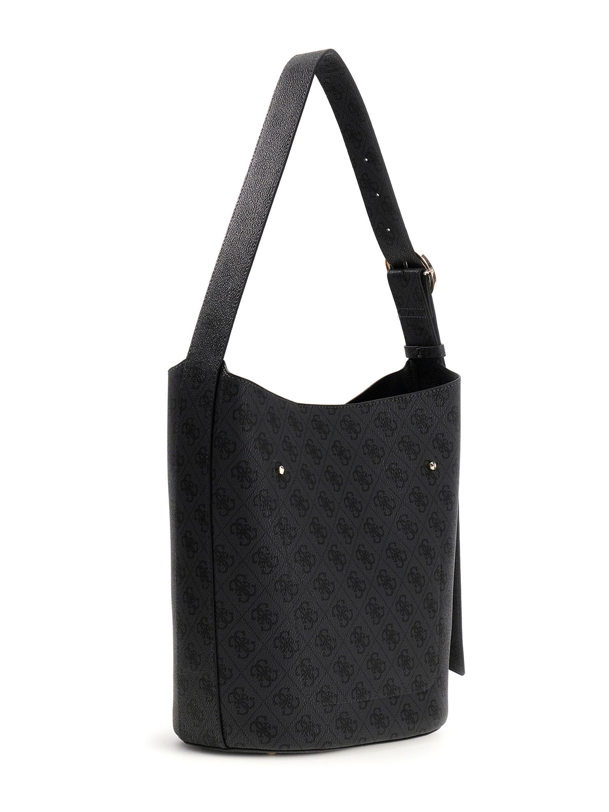 GUESS Taška přes rameno 'MERIDIAN II' – černá