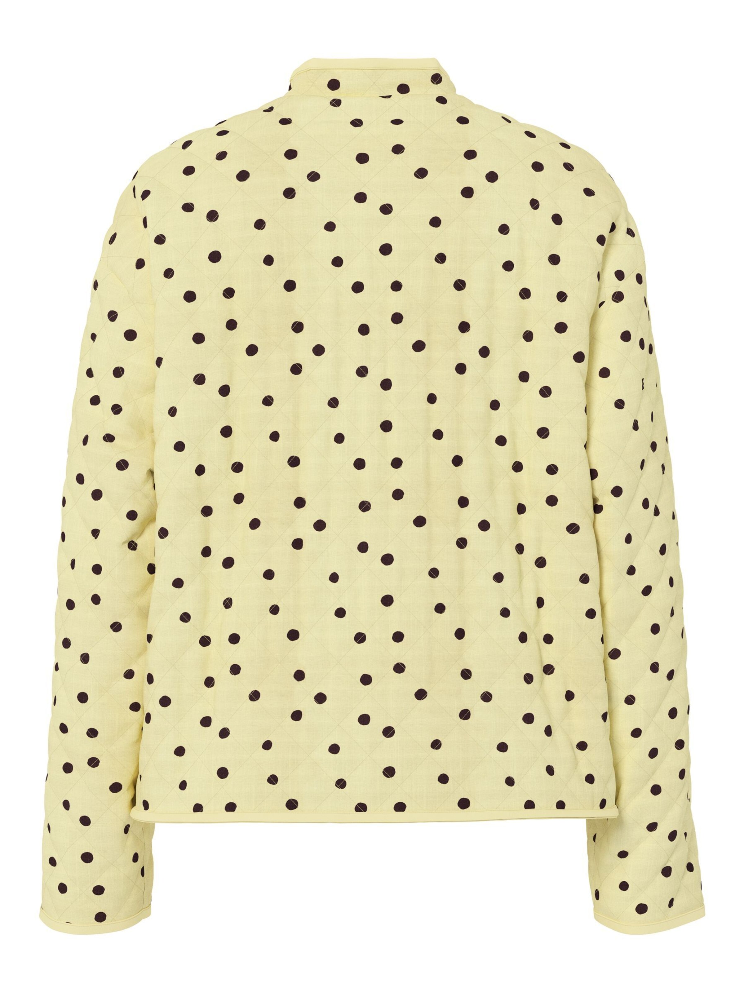 Veste mi-saison 'PCRikke' PIECES en jaune