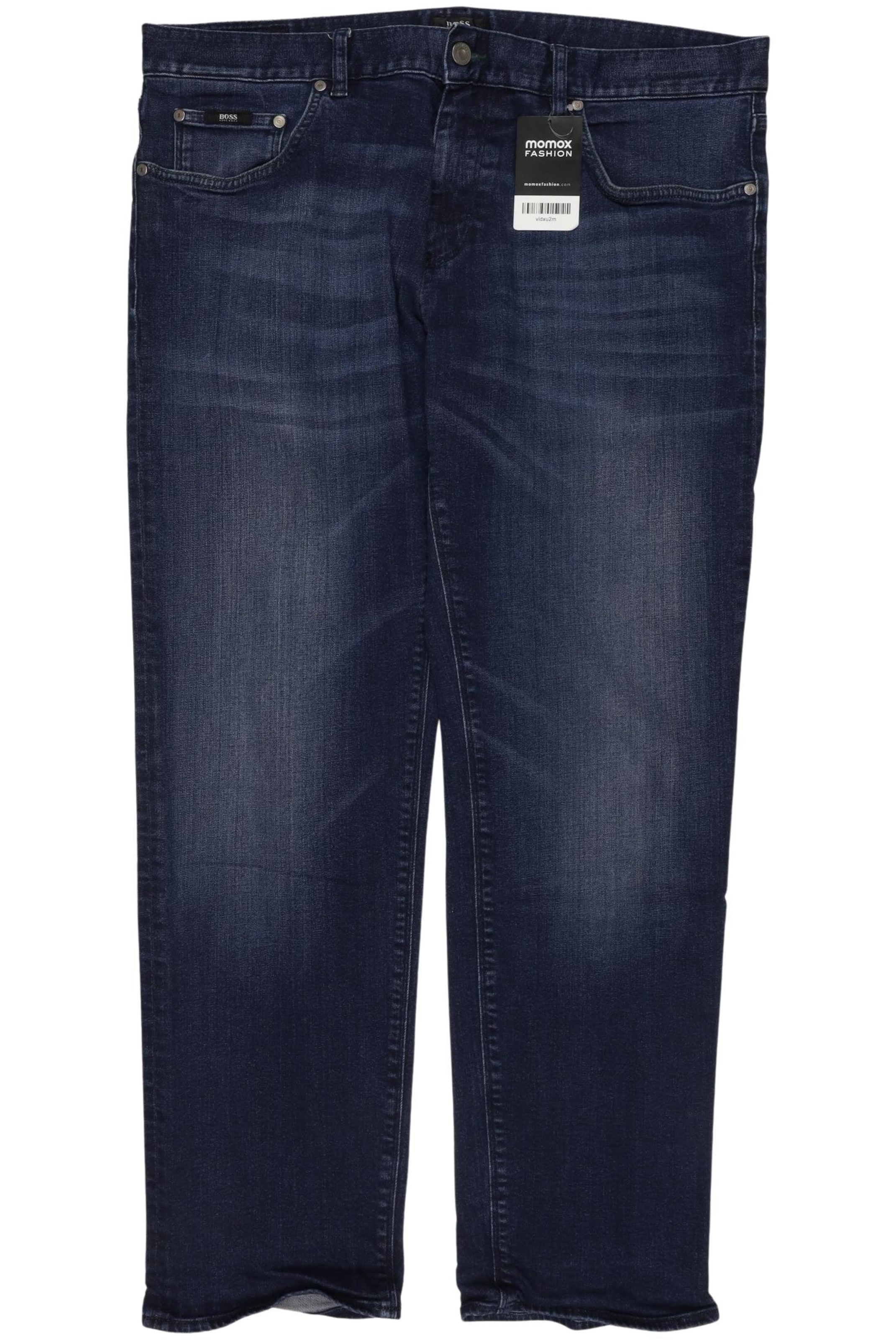 BOSS Black Jeans in 38 in Blue: front