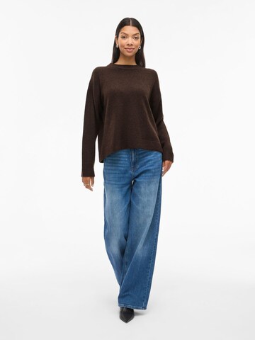 VILA Sweater 'VILolo' in Brown
