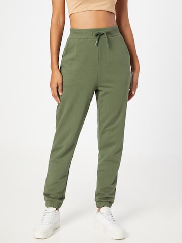 ABOUT YOU Limited Zwężany krój Spodnie 'Suzi' w kolorze zielony: przód