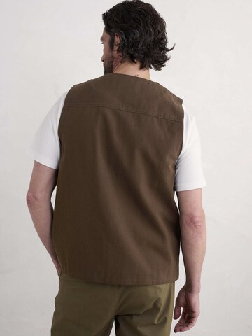 Gilet 'Metern' di Seasalt Cornwall in marrone