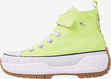 BRITISH KNIGHTS Tennarit ' KAYA MID FLY ' värissä keltainen: etupuoli