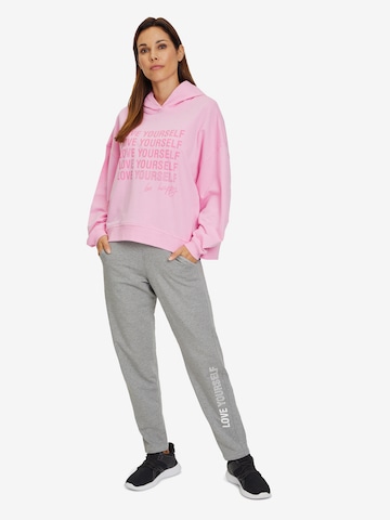 Betty Barclay Sweatpullover mit Kapuze in Pink