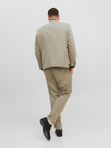 Regular Pantalon à plis 'Franco' Jack & Jones Plus en marron