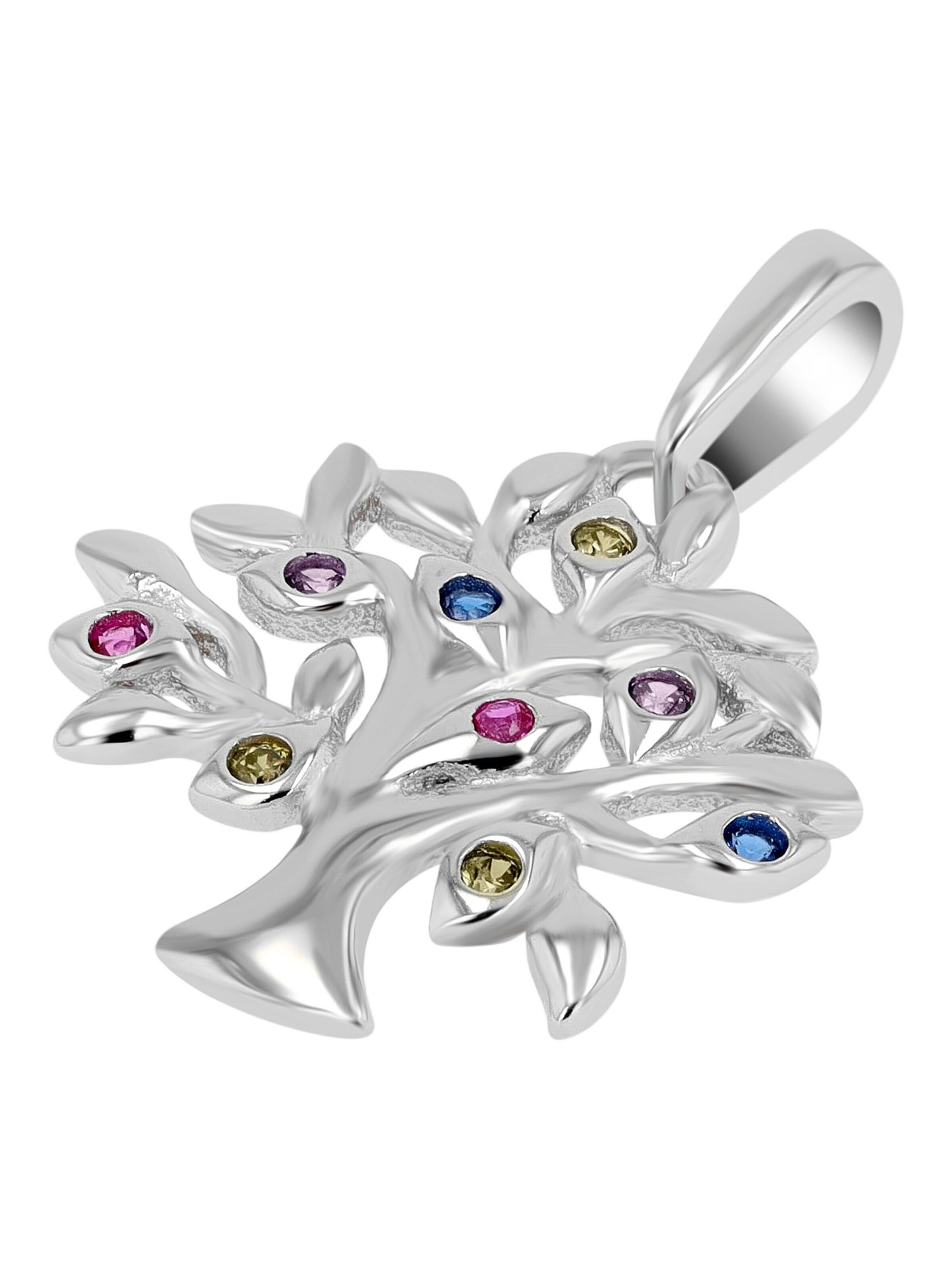 Akzent Schmuckset '"Thaisa" aus 925 Sterlingsilber, rhodiniert, langlebig'‌‌‌‌‌‌‌‌‌‌ in One Size in silber, Produktansicht