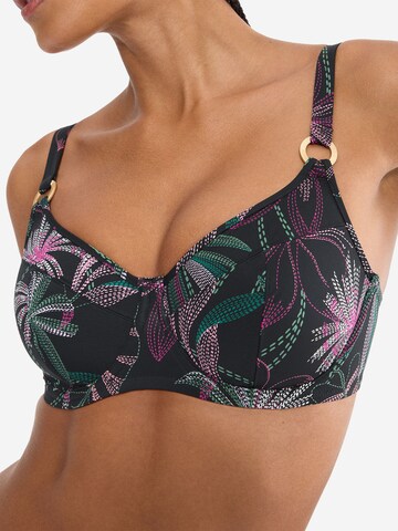 TRIUMPH Minimizer Bügel-Bikini-Top ' Red Label Summer Tropics ' in Mischfarben