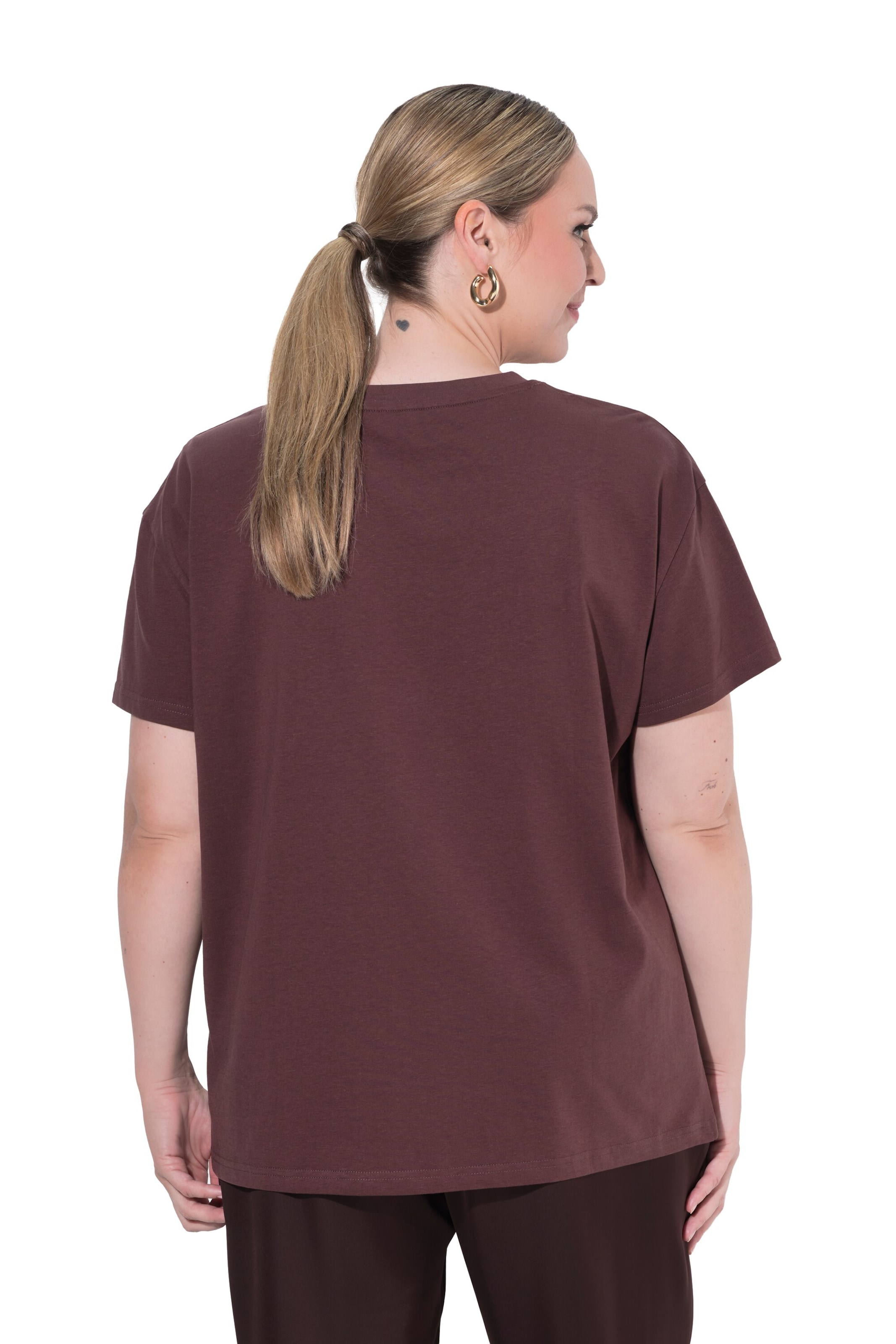 MIAMODA Shirt in Brown