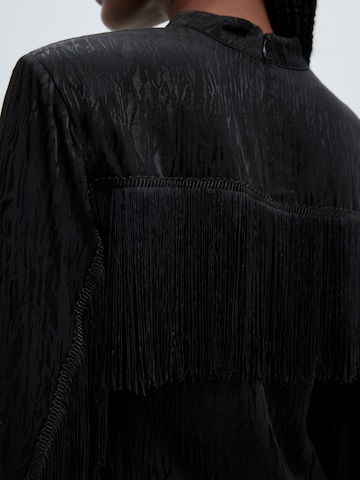 Camicia da donna 'Bloswen' di EDITED in nero