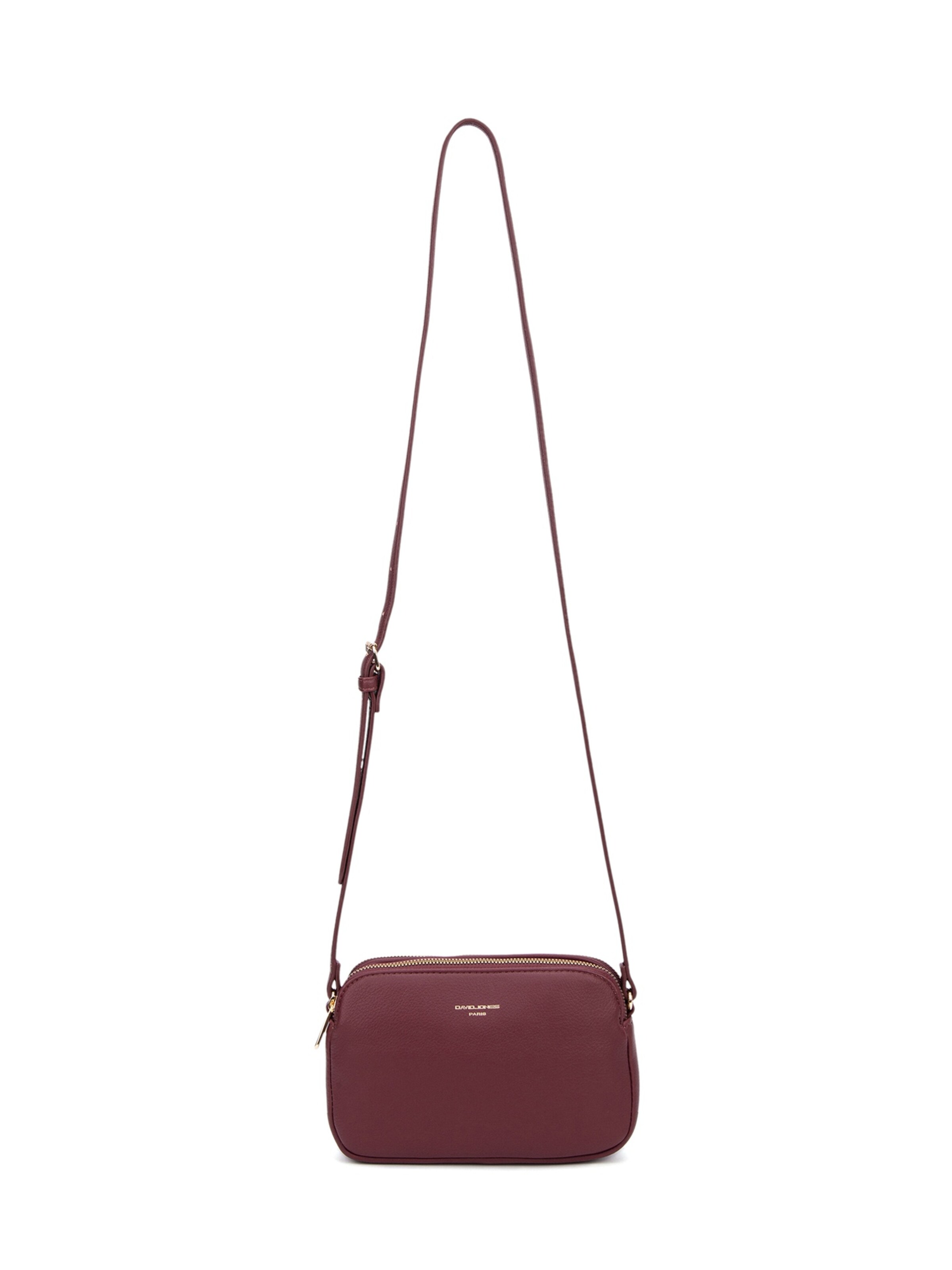 David Jones Schoudertas in Rood: voorkant