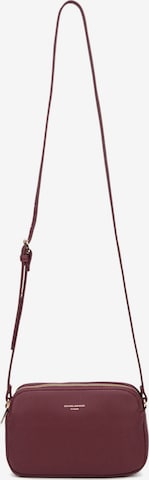 Borsa a tracolla di David Jones in rosso: frontale