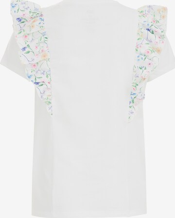 T-Shirt WE Fashion en blanc