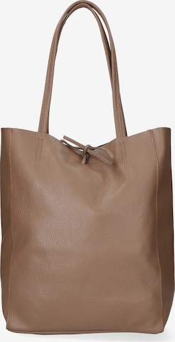 CHICCA BORSE Shopper in Beige: voorkant