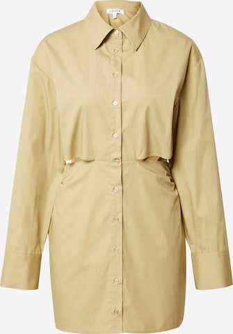 žalia EDITED Palaidinės tipo suknelė 'Chalyse': priekis