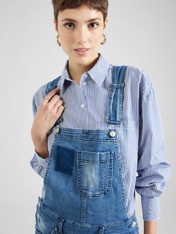 LTB Slim fit Jean Overalls 'Carmin' in Blue