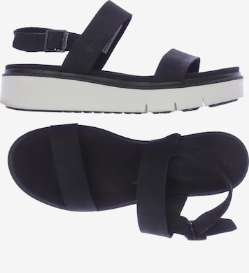 TIMBERLAND Sandals & High-Heeled Sandals in 41 in Black: front