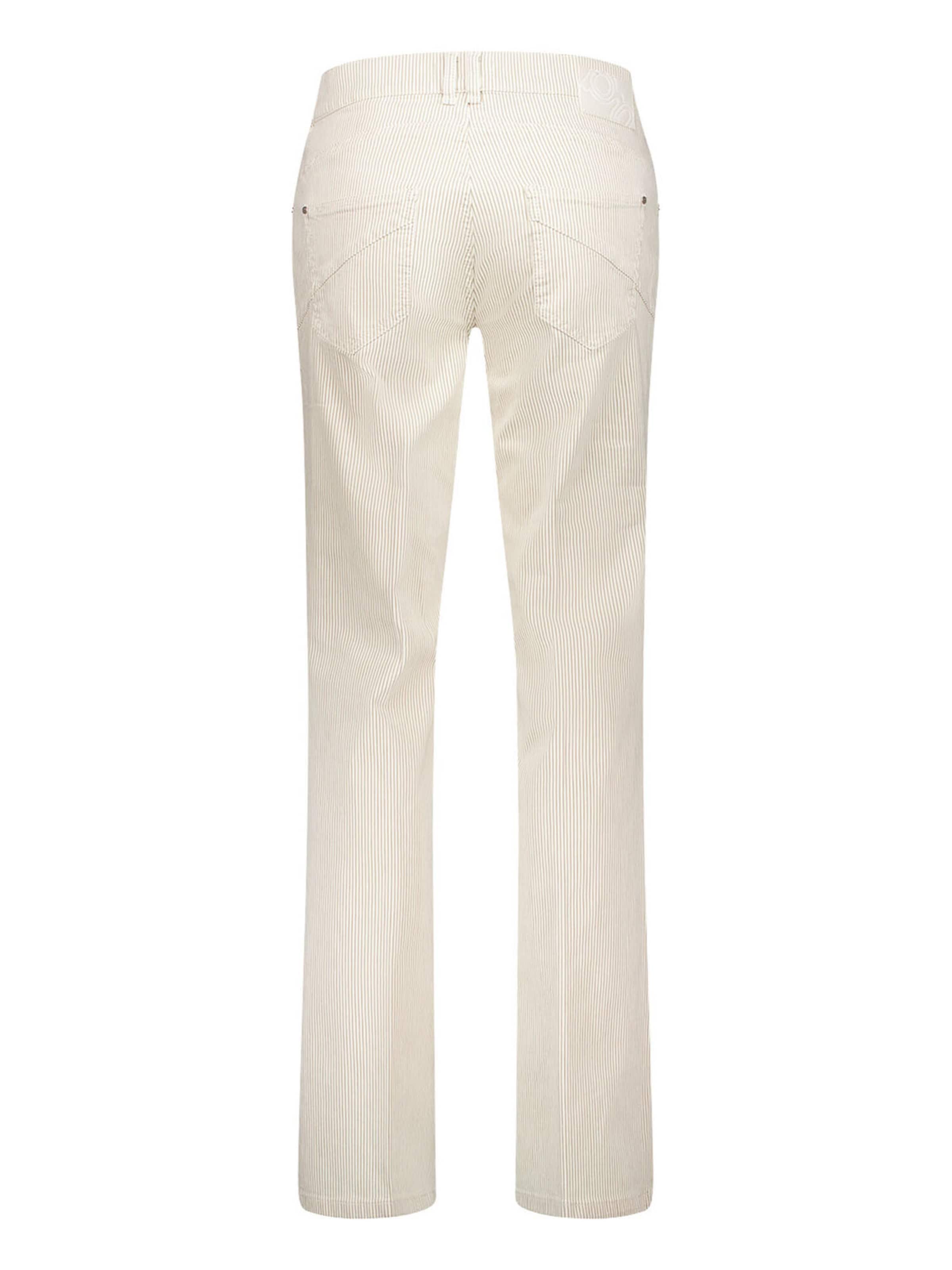 Gardeur Slim fit Trousers 'ZURI126' in Beige