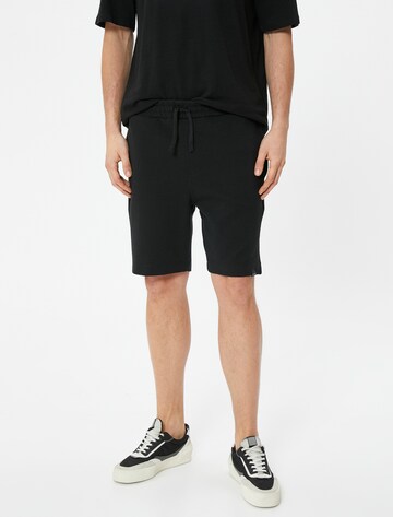 Koton Pants in Black: front