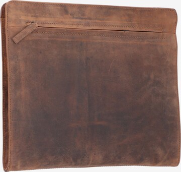 Pride and Soul Document Bag 'Nova' in Brown