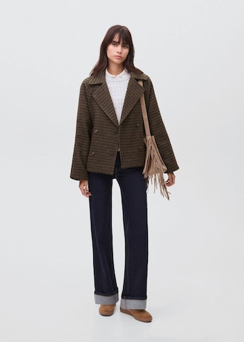 MANGO TEEN Between-Seasons Coat 'Bridge' in Brown