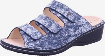 Finn Comfort Mules 'Pisa' in Blue: front