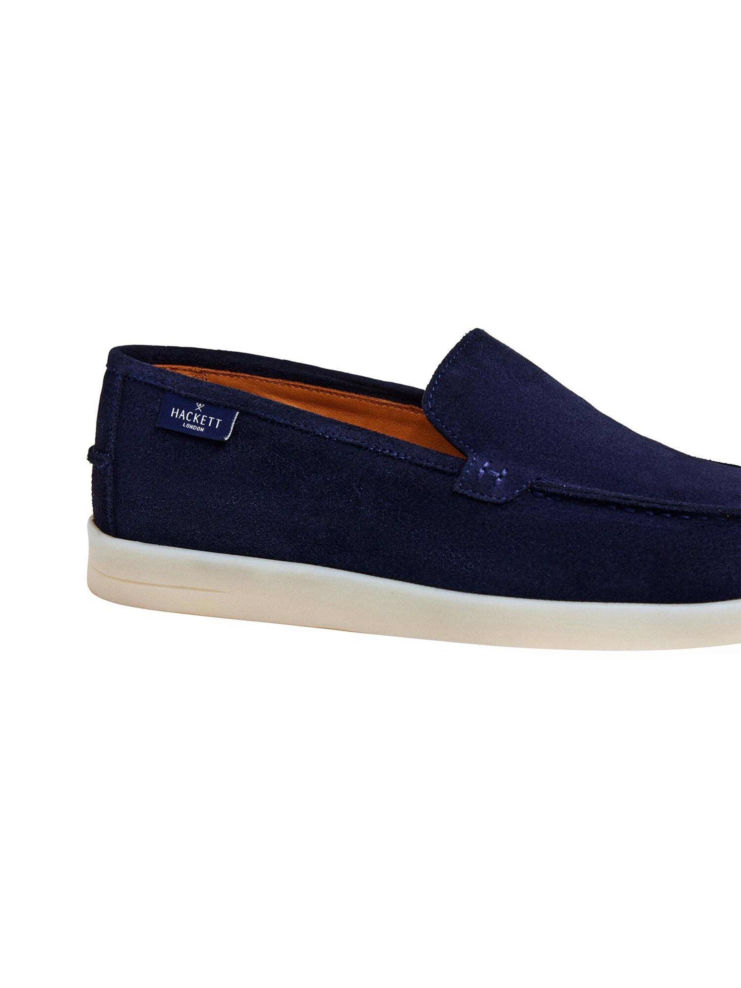 Hackett London Moccasin 'Martins' in Blue