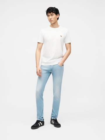 REPLAYSlimfit Traperice 'ANBASS' - plava boja