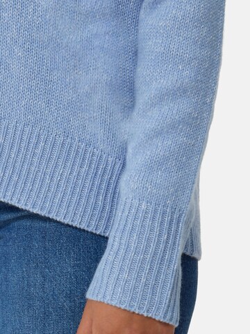 Pull-over oversize CASH-MERE.CH en bleu