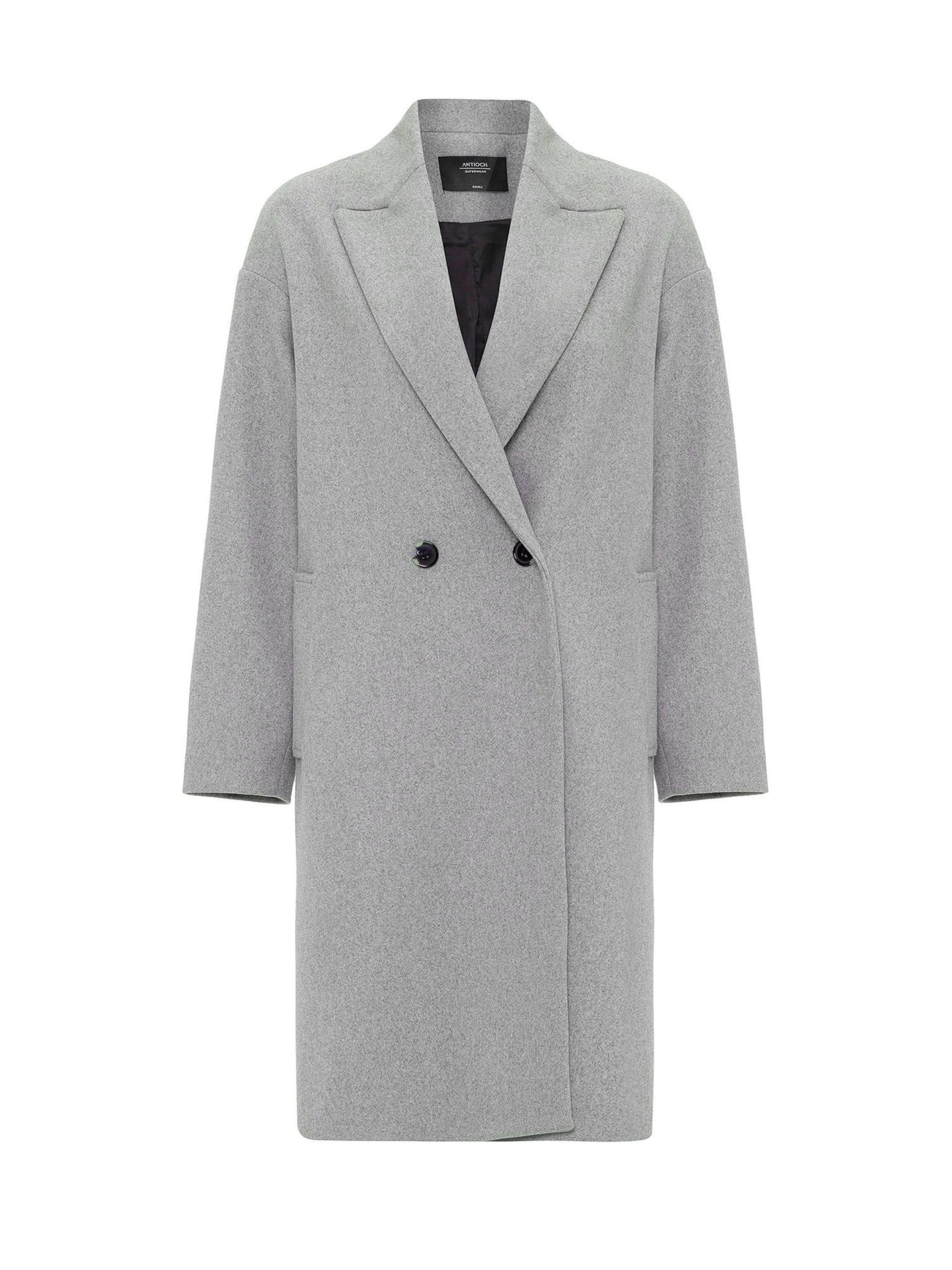 Antioch Přechodný kabát - šedý melír, Produkt
