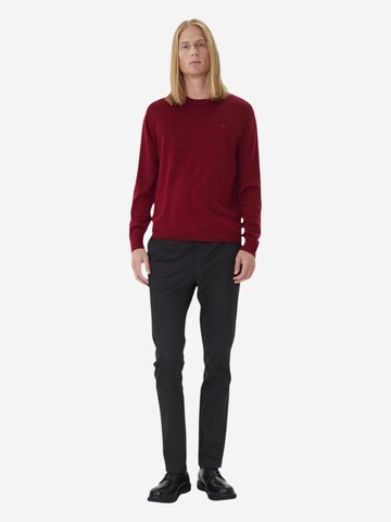 Calvin Klein Trui 'LS MERINO CREW LV04LB305G' in Rood