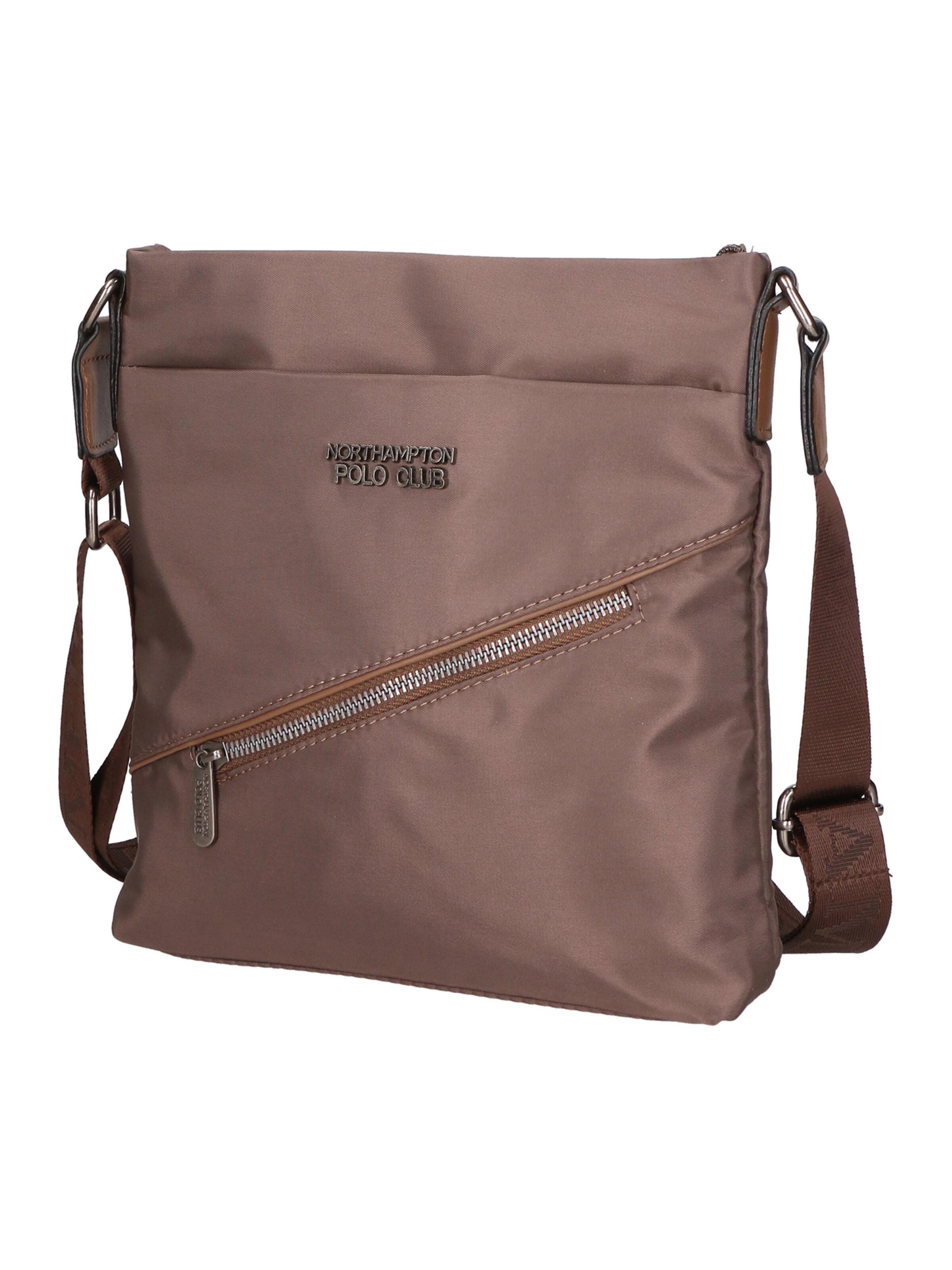 Borsa a spalla di Northampton Polo Club in marrone