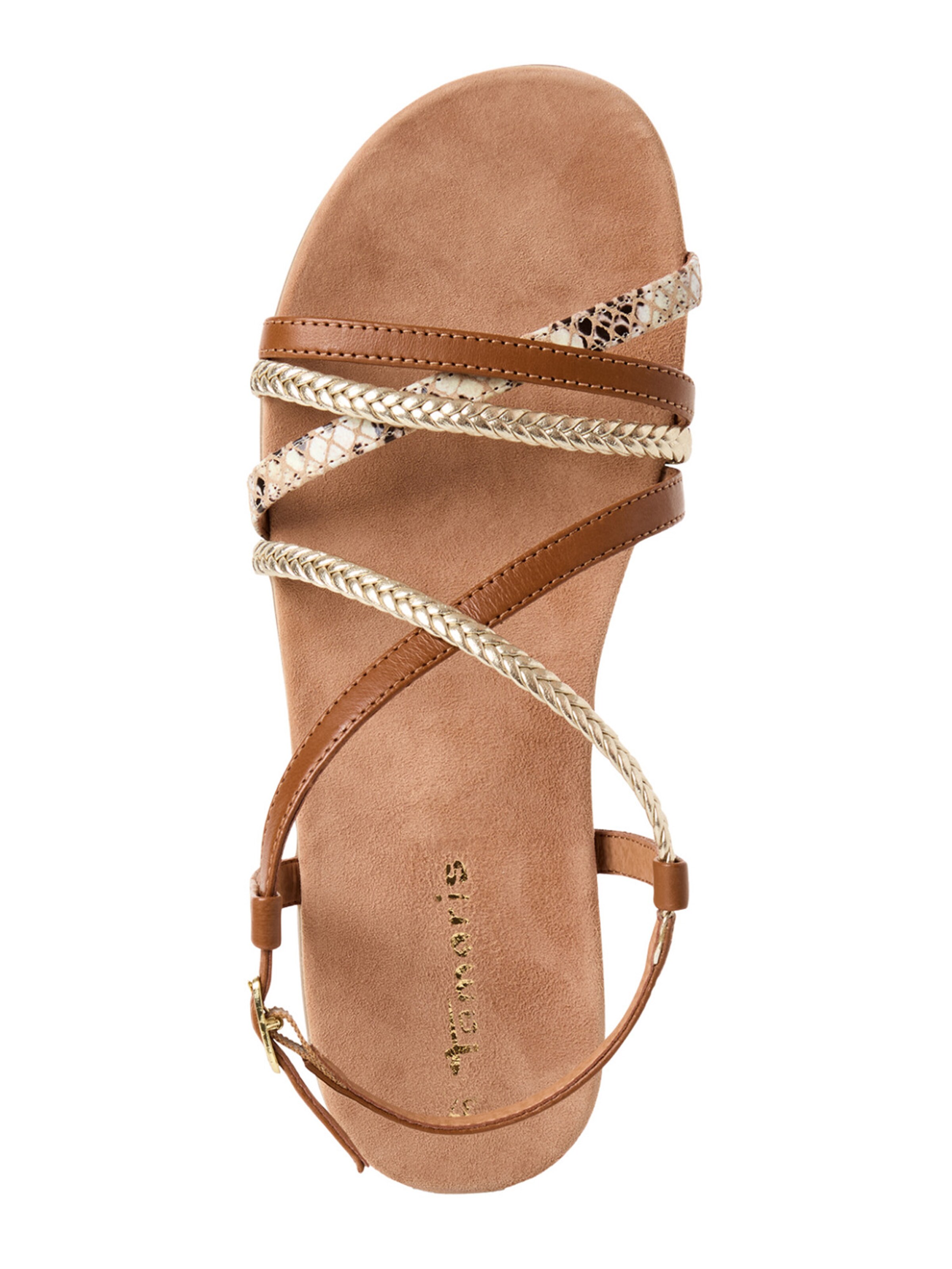 Tamaris Remienkové sandále - Hnedá