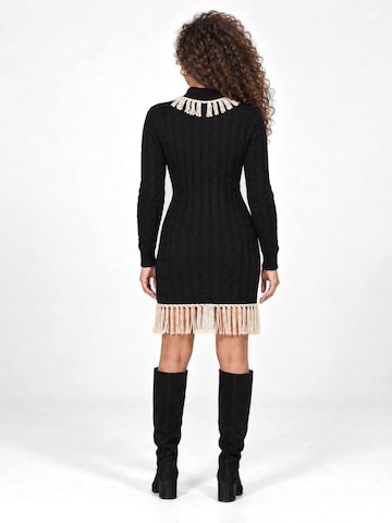 RYVAN Strickkleid 'Strickkleider'‌ in Schwarz