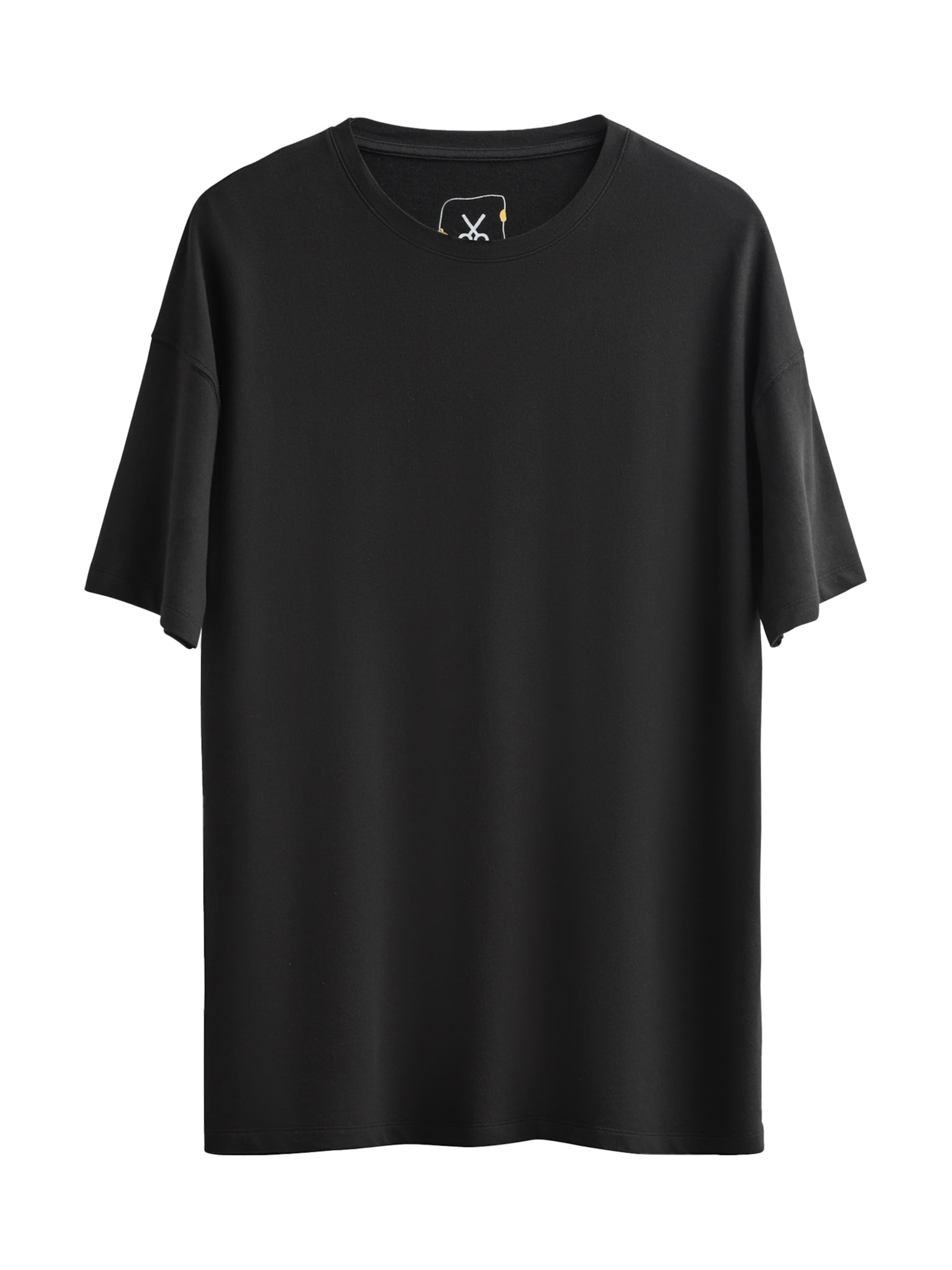 Maglietta di Kaft in nero: frontale