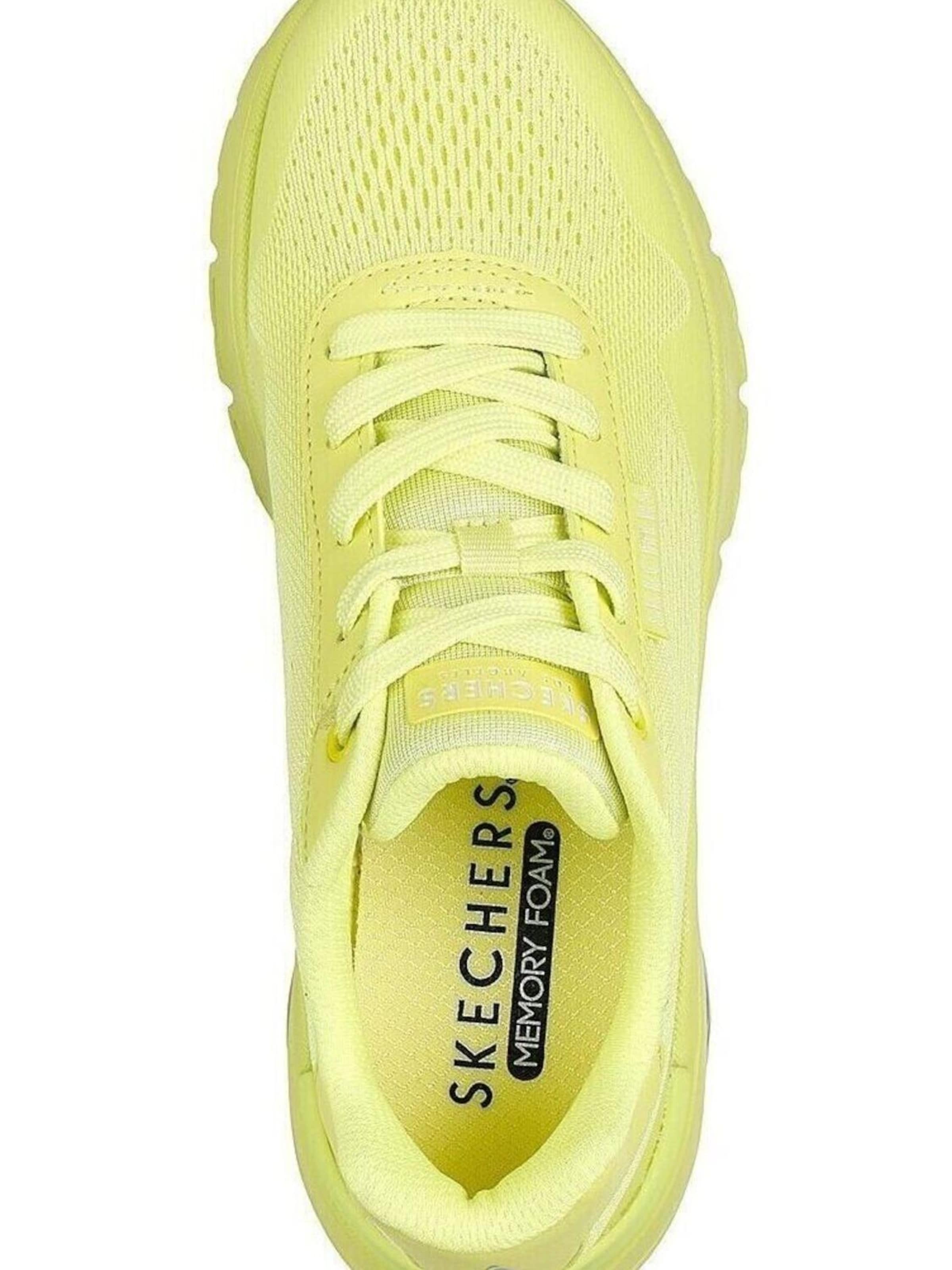 SKECHERS Sportschoen 'Uno Flex - Spring On' in Groen