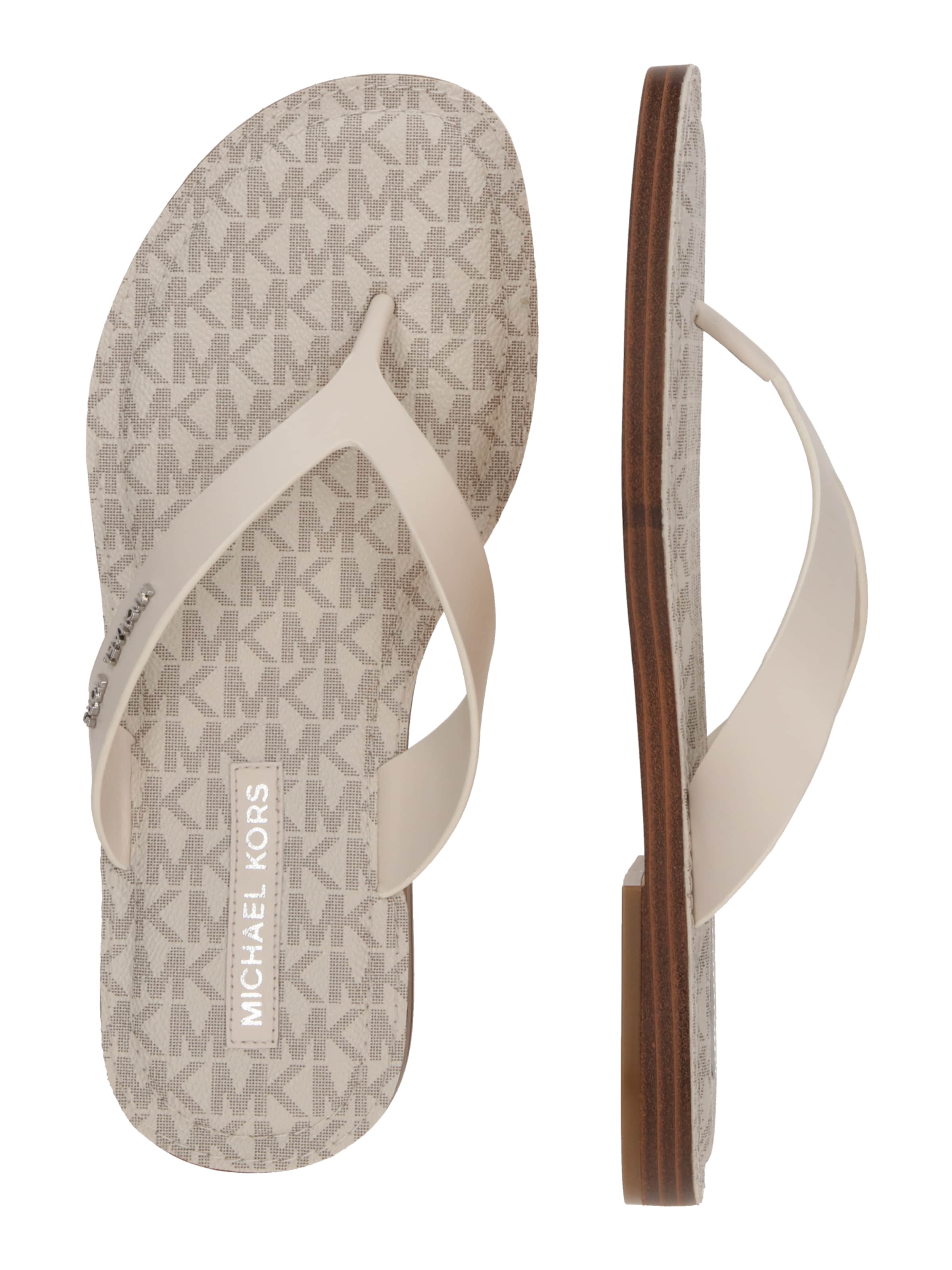 MICHAEL Michael Kors T-bar sandals 'KOKO' in Beige