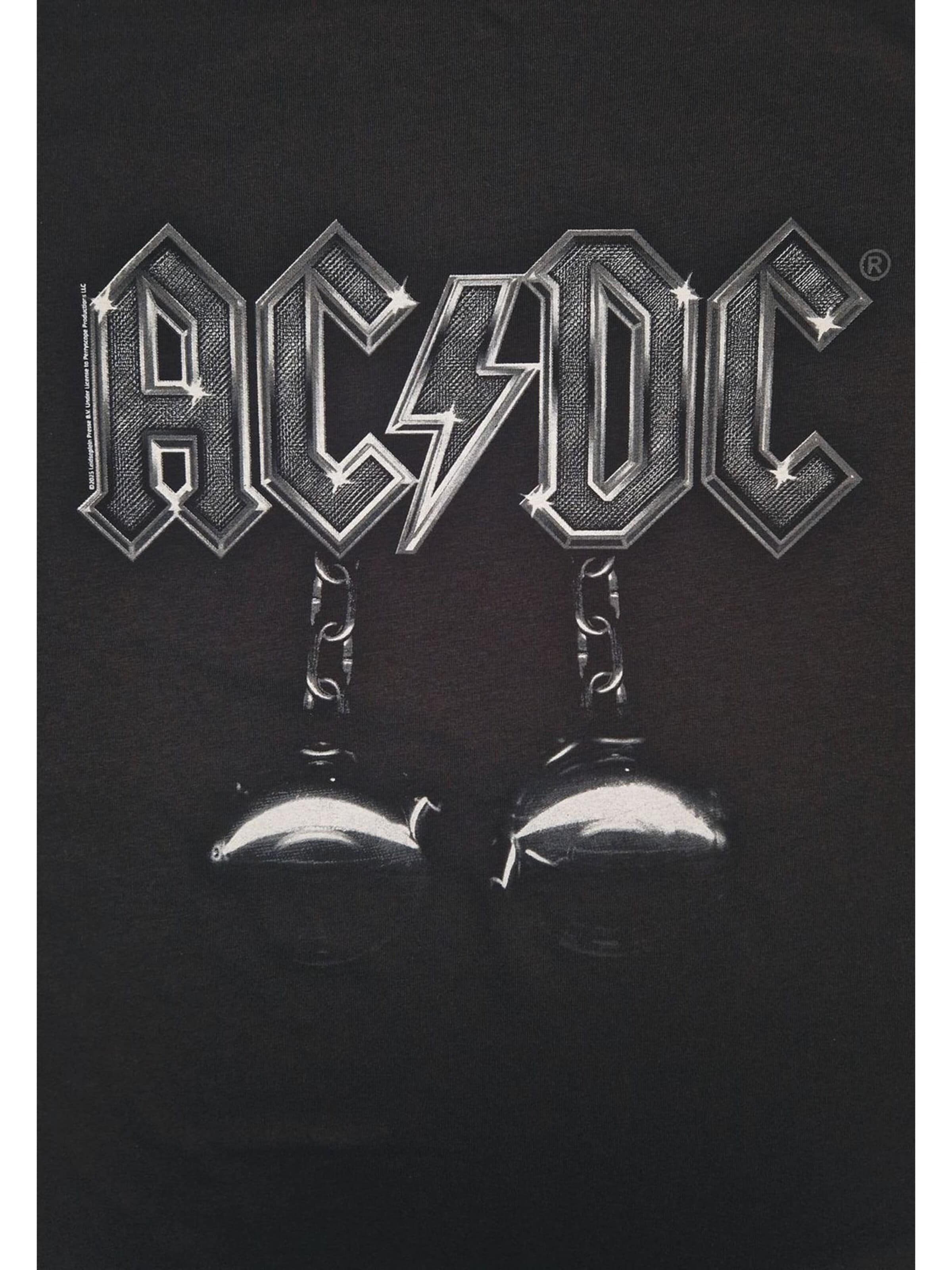 AC/DC Shirt 'AC/DC Family Jewels  T-Shirt' in Black