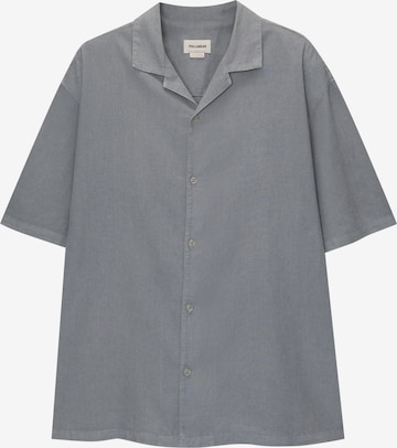 Comfort fit Camicia di Pull&Bear in grigio: frontale