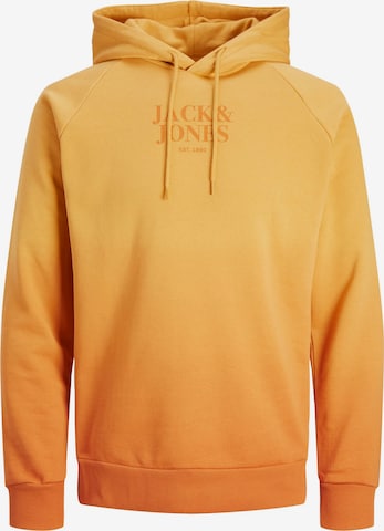 JACK & JONES Sweatshirt 'FADE' i gul: framsida