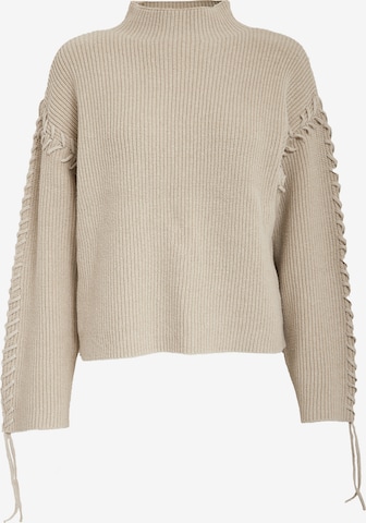 minus Pullover 'Sylvia' in Grau: Vorderseite